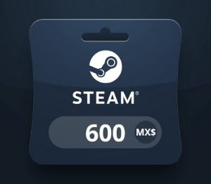 Steam Wallet MXN 600 Подарочная карта MX