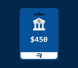 Rewarble Bank Transfer USD 450 Подарочная карта