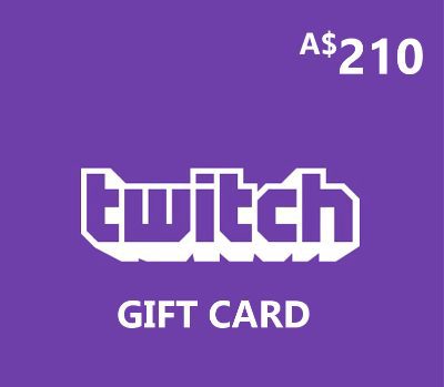 Twitch AUD 210 Подарочная карта AU