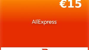 Rewarble AliExpress EUR 15 Подарочная карта