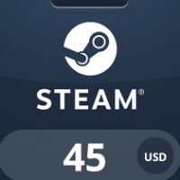 Steam Wallet USD 45 Подарочная карта GY