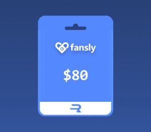 Rewarble Fansly USD 80 Подарочная карта