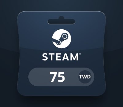 Steam Wallet TWD 75 Gift Card TW