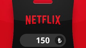 Netflix TRY 150 Подарочная карта TR