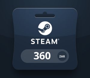 Steam Wallet ZAR 360 Подарочная карта ZA