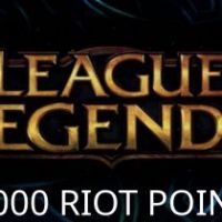 League of Legends 11000 RP Предоплаченная карта US