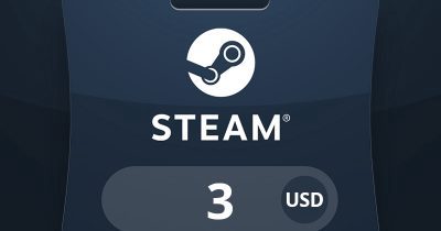 Steam Wallet USD 3 Подарочная карта AR