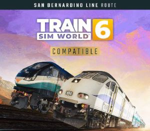 Train Sim World 6: San Bernardino Line: Los Angeles - San Bernardino Route Add-On DLC PC Steam Ключ