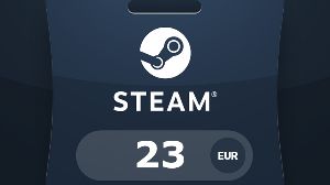 Steam Карта пополнения €23 EU Код активации