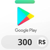 Google Play Brazil — 300 BRL