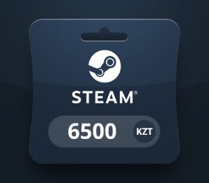 Steam Wallet KZT 6500 Подарочная карта KZ