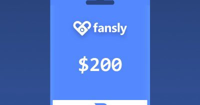 Rewarble Fansly USD 200 Подарочная карта
