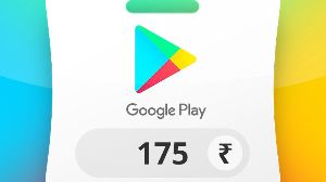 Google Play INR 175 Подарочная карта IN