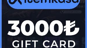 ItemKasa ₺3000 Подарочная карта TR