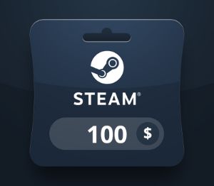 Steam Wallet USD 100 Подарочная карта LK
