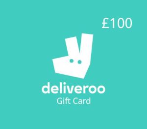 Deliveroo £100 Подарочная карта UK