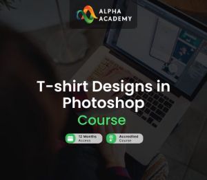 T-shirt Designs in Photoshop Alpha Academy Code