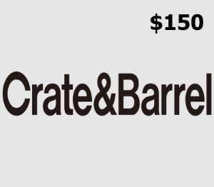 Crate and Barrel $150 Подарочная карта US