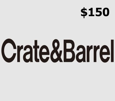 Crate and Barrel $150 Gift Card US