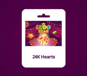 Ludo Star 24K Hearts Подарочная карта