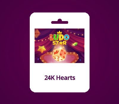 Ludo Star 24K Hearts Подарочная карта