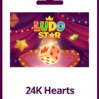 Ludo Star 24K Hearts Подарочная карта