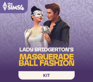 The Sims 4 - Lady Bridgerton’s Masquerade Ball Fashion Kit DLC DLC PC Steam Ключ