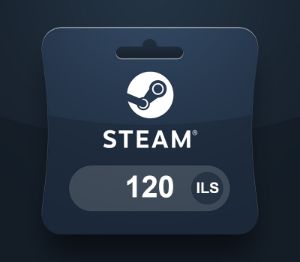 Steam Wallet ILS 120 Подарочная карта IL
