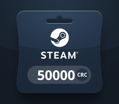 Steam Wallet CRC 50 000 Подарочная карта CR