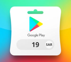 Google Play SAR 19 Подарочная карта SA