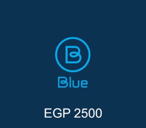 Blue Prepaid EGP 2500 Подарочная карта EG
