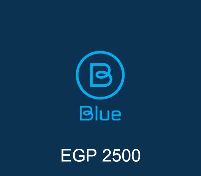 Blue Prepaid EGP 2500 Подарочная карта EG