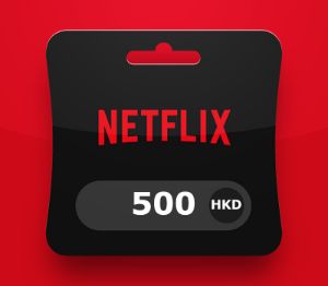 Netflix Hong Kong — 500 HKD