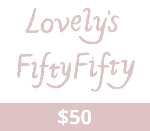 Lovely's Fifty Fifty $50 Подарочная карта US