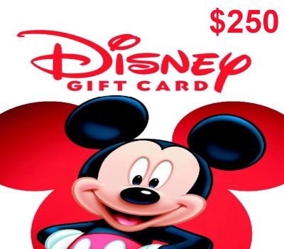 Disney USD 250 Подарочная карта US