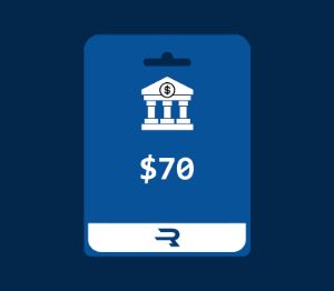 Rewarble Bank Transfer USD 70 Подарочная карта