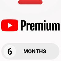 YouTube Premium 6 мес. Subscription Ключ