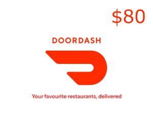 DoorDash $80 Подарочная карта US