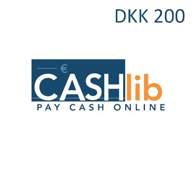 CASHlib DKK 200 Предоплаченная карта DK