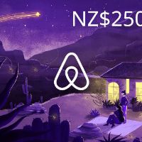 Airbnb NZ$250 Подарочная карта NZ