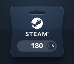 Steam Wallet ILS 180 Подарочная карта IL