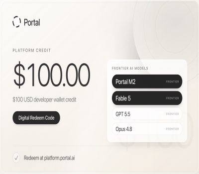 Fable 5 AI - Portal AI Model Credit 100 USD (GPT 5.5) Код активации