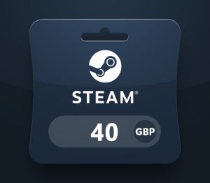 Steam Wallet GBP 40 Подарочная карта UK