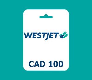 WestJet CAD 100 Подарочная карта CA