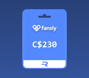 Rewarble Fansly CAD 230 Подарочная карта