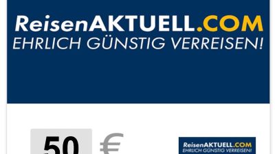 Reisen Aktuell €50 Подарочная карта DE