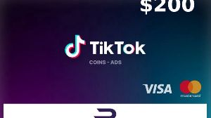 Rewarble TikTok USD 200 Подарочная карта