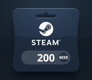 Steam Wallet MXN 200 Подарочная карта