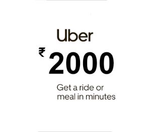 Uber INR 2000 Подарочная карта IN