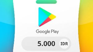 Google Play IDR 5000 Подарочная карта ID